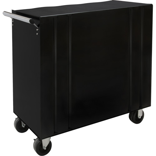 Chariot &agrave; outils industriel, 8 tiroirs, 44-3/10" la x 21-1/10" p x 36-7/10" h, Noir Sidevic Inc.