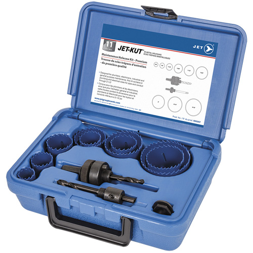 Maintenance Holesaw Kit, 11 Pieces Sidevic Inc.