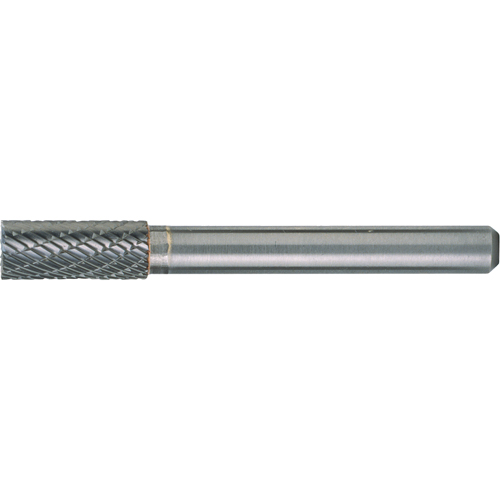 CLEVELAND Solid Carbide Burrs - Cylinder Shape with End Cut, SB-1, 1/4" Dia., 1/4" Shank, 5/8" Depth of Cut Sidevic Inc.