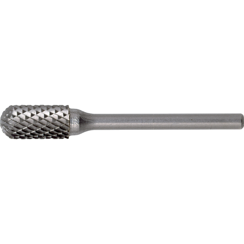 CLEVELAND Solid Carbide Burrs - Cylinder Shape with Ball Nose, SC-5, 1/2" Dia., 1" Depth of Cut Sidevic Inc.