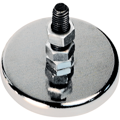 Low Profile Cup Magnets, 3-3/16" Dia., 48 lbs. Pull Sidevic Inc.