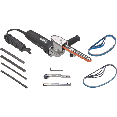 Electric Dynafile&reg; II  Abrasive Belt Machines, 1/8" - 3/4" Sidevic Inc.