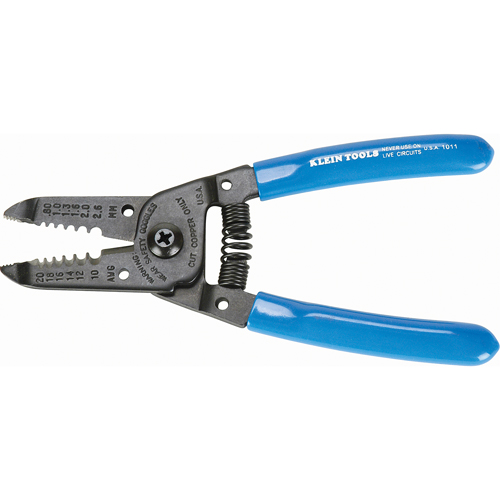 Wire Strippers/Cutters, 6-1/8" L, 10, 12, 14, 16, 18, 20 AWG Sidevic Inc.
