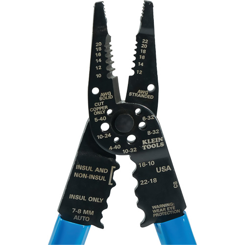 All Purpose Long Nose Tools, 8-1/4" L, 10 - 22 AWG Sidevic Inc.