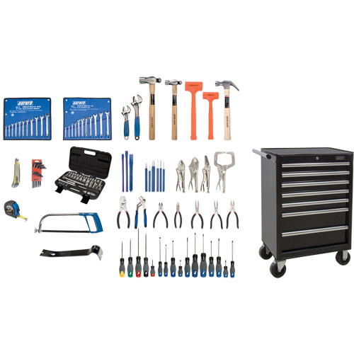 Intermediate Tool Set with Steel Chest, 112 Pieces Sidevic Inc.