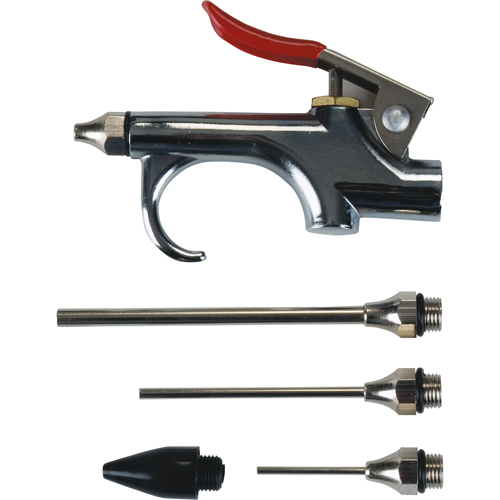 Blow Gun Kit with 5 Interchangeable Tips Sidevic Inc.