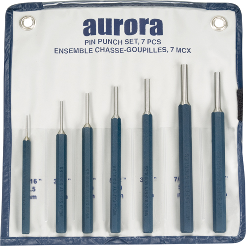 Pin Punch Set, 7 Pieces Sidevic Inc.