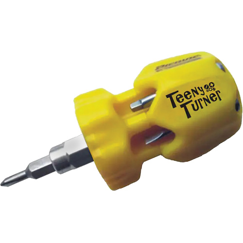 Teeny Turner Screwdriver, Plastic Handle Sidevic Inc.