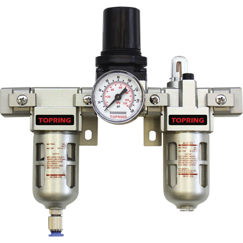 Airflo Modular Filter/Regulator & Lubricator (Gauge Included), 1/8" NPTF Sidevic Inc.