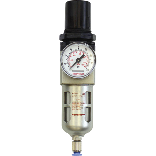 Filtreur/r&eacute;gulateur modulaire, 1/4" NPT, 150 psi, Capacit&eacute; de 0,5 oz liq. Sidevic Inc.