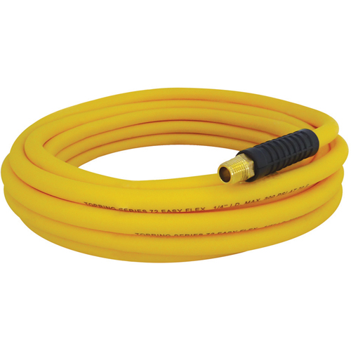 Easyflex Premium Hoses with Fittings, Air/Water, Technopolymer, 1/4" dia. x 100', 300 psi, 1/4 NPT Sidevic Inc.