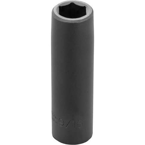 Socket, Impact, 9/16", 1/2" Drive, 6 Points, Deep Sidevic Inc.