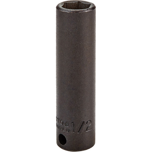 Socket, Impact, 1/2", 3/8" Drive, 6 Points, Deep Sidevic Inc.