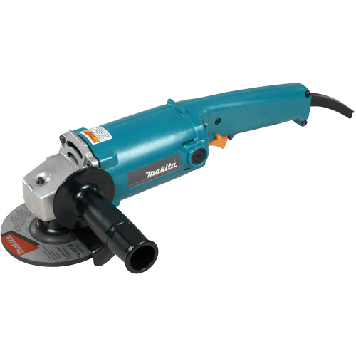 Meuleuse angulaire avec g&acirc;chette de s&eacute;curit&eacute; CA/CC &agrave; deux niveaux, 5", 120 V, 10 A, 12 000 Tr/min Sidevic Inc.