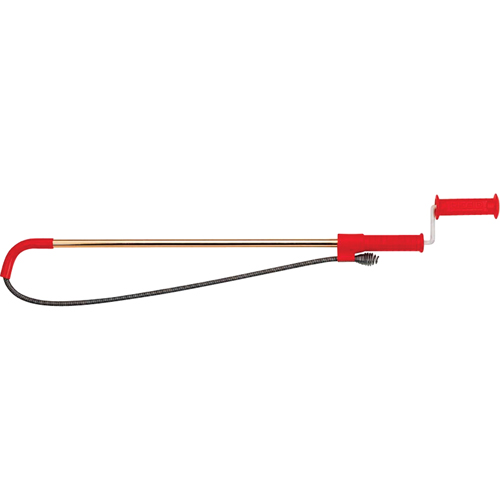 Toilet Auger No.K-3 with Head, Manual, Bulb, 3' Cable Length Sidevic Inc.
