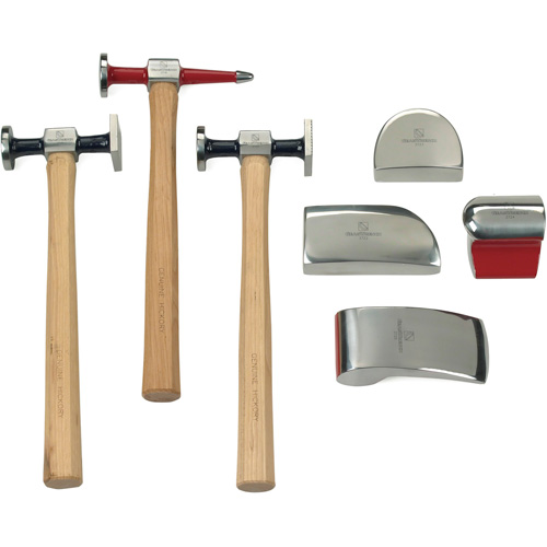 Auto Body Tool Set, 7 Pieces Sidevic Inc.