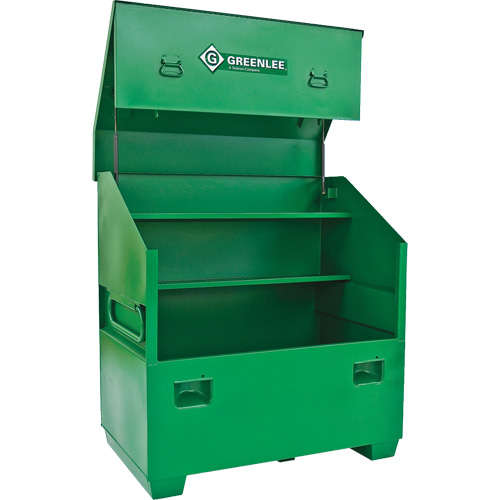 Jobsite Chest, 36" W x 30" D x 48" H, Green Sidevic Inc.