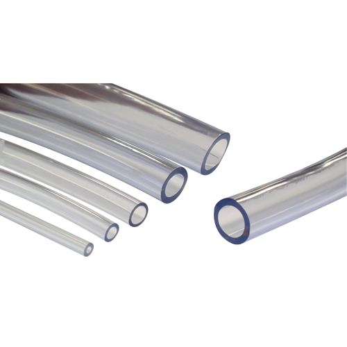 Tube, Air/Eau, 0,75" DE x 100' lo, PVC, Transparent, 45 psi @ 20°C Sidevic Inc.