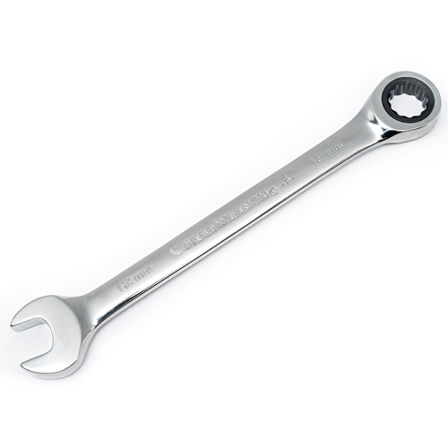 72-Tooth 12 Point Ratcheting Wrench Set, Combination, 5 Pieces, Metric Sidevic Inc.