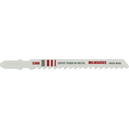 Jigsaw Blade, Bi-Metal, T-Shank, 4" L, 6 TPI Sidevic Inc.