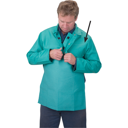 Flame Retardant Clothing, 3X-Large, Green Sidevic Inc.
