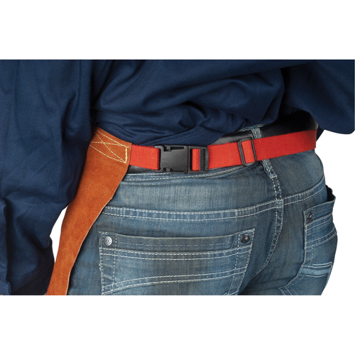 Tablier en cuir, Taille, 24" lo, Lava Brown Sidevic Inc.