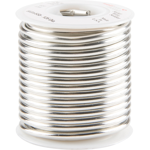 Common Solder, Lead-Free, 95% Tin 5% Antimony, Solid Core, 0.125" Dia. Sidevic Inc.