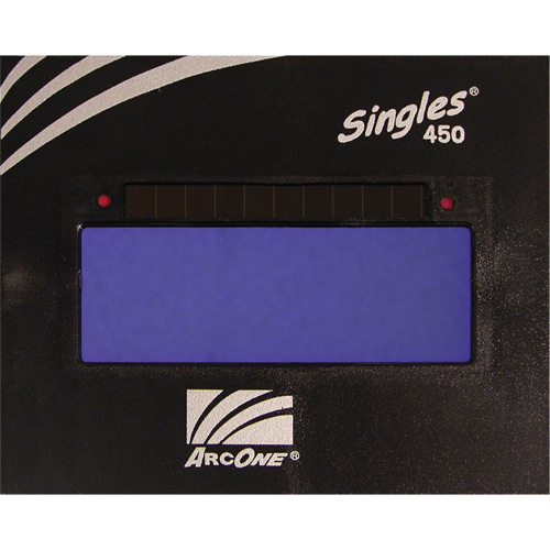 ArcOne&reg; Singles&reg; High Definition Auto-Darkening Welding Lens, 5" W x 4" H Viewing Area, For Use With ArcOne&reg; Sidevic Inc.