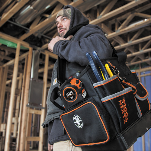 Fourretout Tradesman Pro, Nylon balistique, 40 pochettes, Noir/Orange Sidevic Inc.