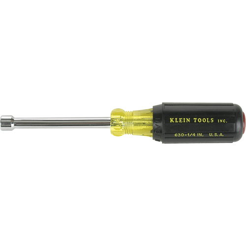 Nut Drivers - 3" Shafts, 1/4" Drive, 6-3/4" L, Non Magnetic Sidevic Inc.