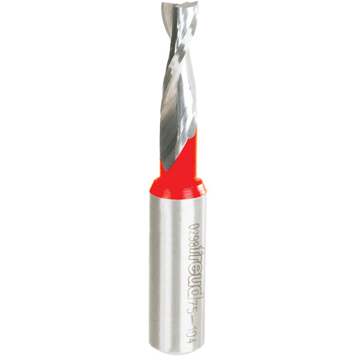 Up Spiral Router Bit, 5/16" Dia., 1" Carbide Height, 3" L, 1/2" Shank Sidevic Inc.