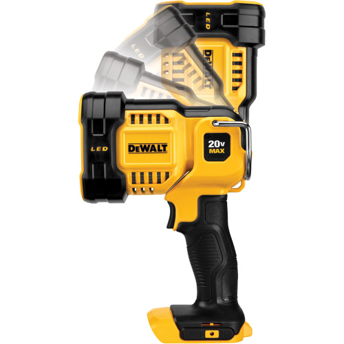 Max Cordless Jobsite Spotlight, LED, 1000 Lumens, Rechargeable Batteries Sidevic Inc.