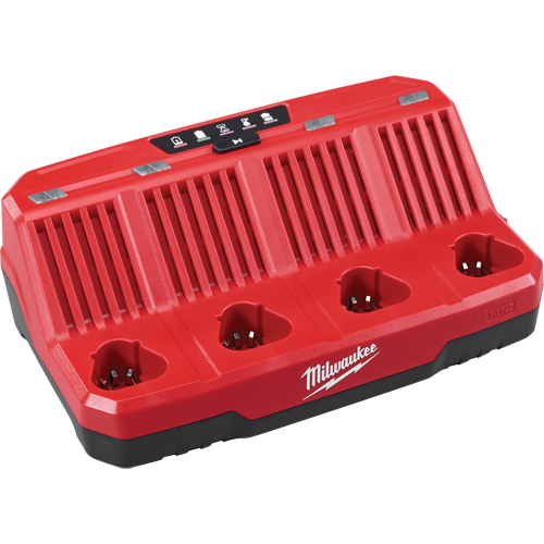 M12 Four Bay Sequential Charger, 12 V, Lithium-Ion Sidevic Inc.