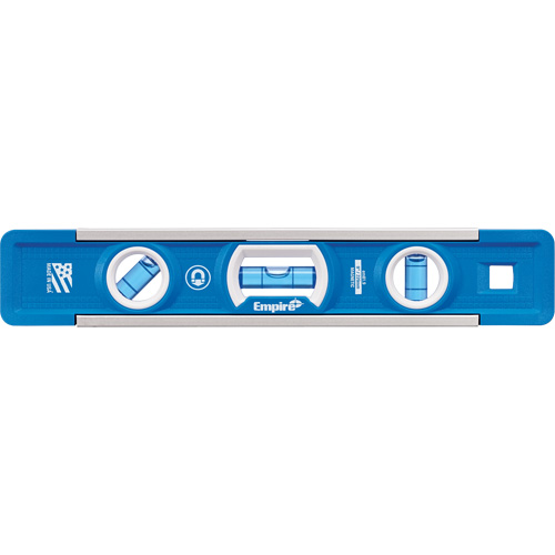 True Blue&reg; Torpedo Level, 9" L, Aluminum, 3 Vials, Magnetic Sidevic Inc.