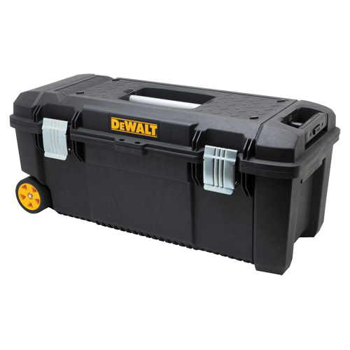 Tool Box on Wheels, 12-1/2" W x 28-1/2" D x 12" H, Black Sidevic Inc.