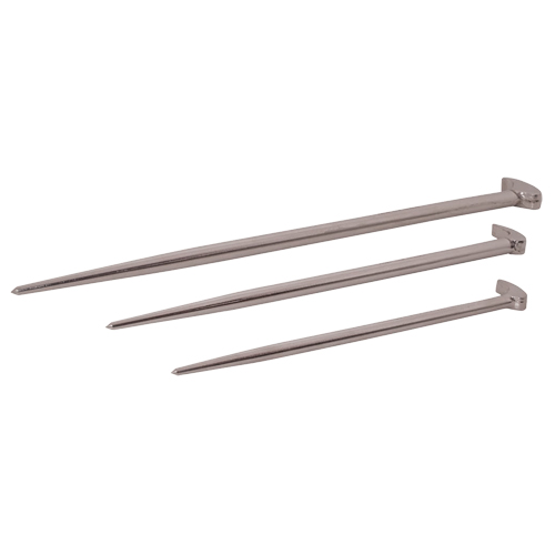 Rolling Head Pry Bar Set, 3 Pcs. Sidevic Inc.