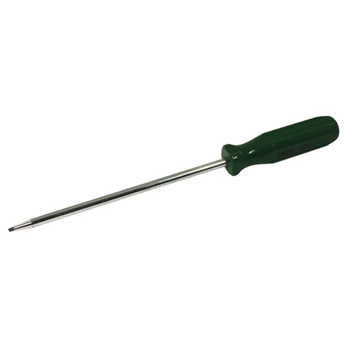 Square Screwdriver, #1 Tip, Round, 12-1/4" L, Plastic Handle Sidevic Inc.