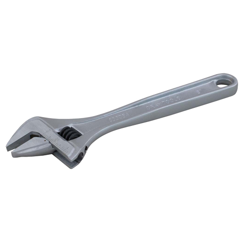 Adjustable Wrench, 6" L, 1" Max Width, Plain Sidevic Inc.
