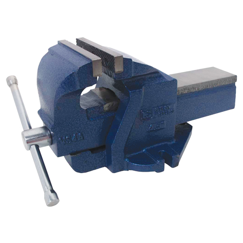 Ductile Iron Mechanics Bench Vise, 4-1/2" Jaw Width, 2-3/5" Throat Depth Sidevic Inc.