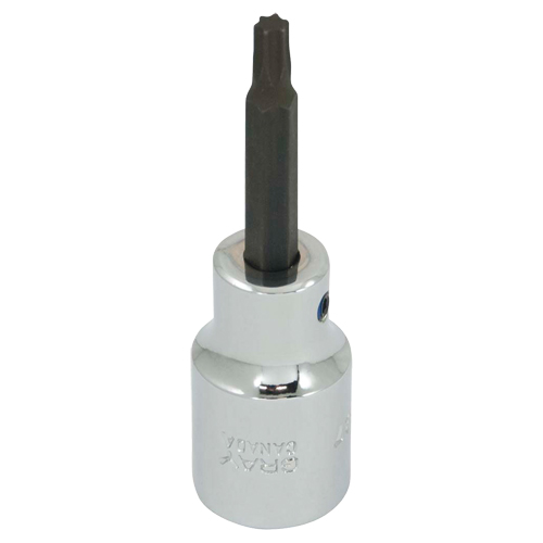 Socket, Torx&reg;, T-27 x 3" L, 1/2" Square Drive Drive Sidevic Inc.