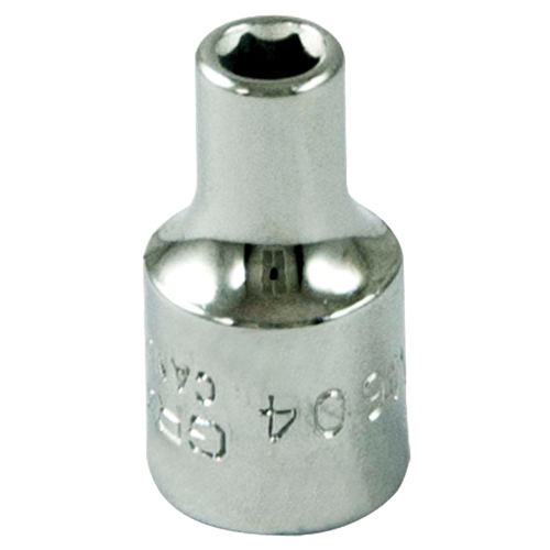Socket, 4 mm, 1/4" Drive, 6 Points Sidevic Inc.