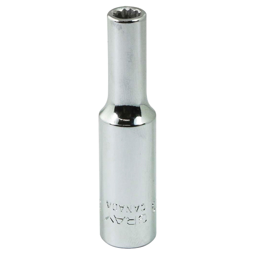 Socket, 3/16", 1/4" Drive, 12 Points Sidevic Inc.