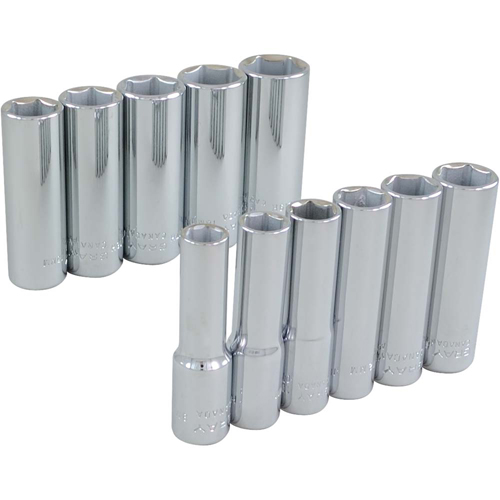 Jeu de douilles, 11 Mcx, Prise de 3/8", Profond Sidevic Inc.