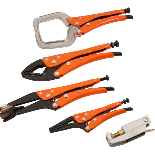 Welding Locking Plier Set, 5 Pieces Sidevic Inc.
