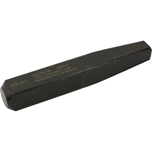 Straight Type Screw Extractor, 9, For Screw Size 1-1/4", Carbide Sidevic Inc.