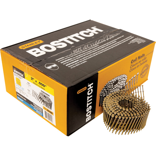15° Wire Weld Coil Siding Nails Sidevic Inc.