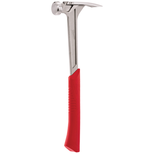 Smooth Face Framing Hammer, 17 oz., Solid Steel Handle, 16-1/8" L Sidevic Inc.