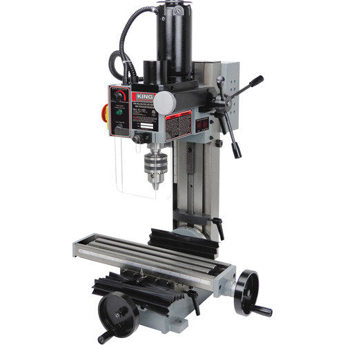 Mini Milling & Drilling Machine, 2 Speeds, 1/2" Drilling Capacity Sidevic Inc.