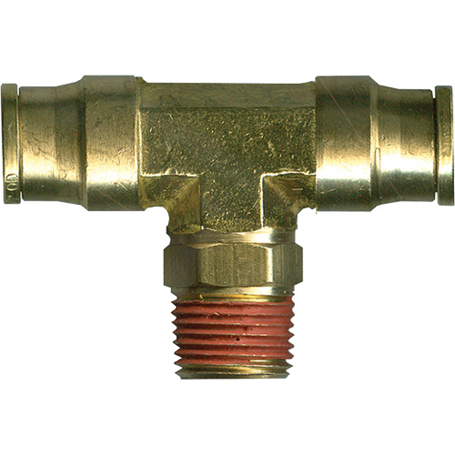 Raccord en T pivotant, Laiton, 1/4" x 1/4" Sidevic Inc.