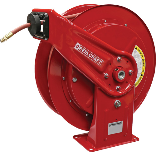 HD70000 Mobile Base Hose Reel, Air/Water, 3/8" x 75', Single Hose, 300 psi Sidevic Inc.